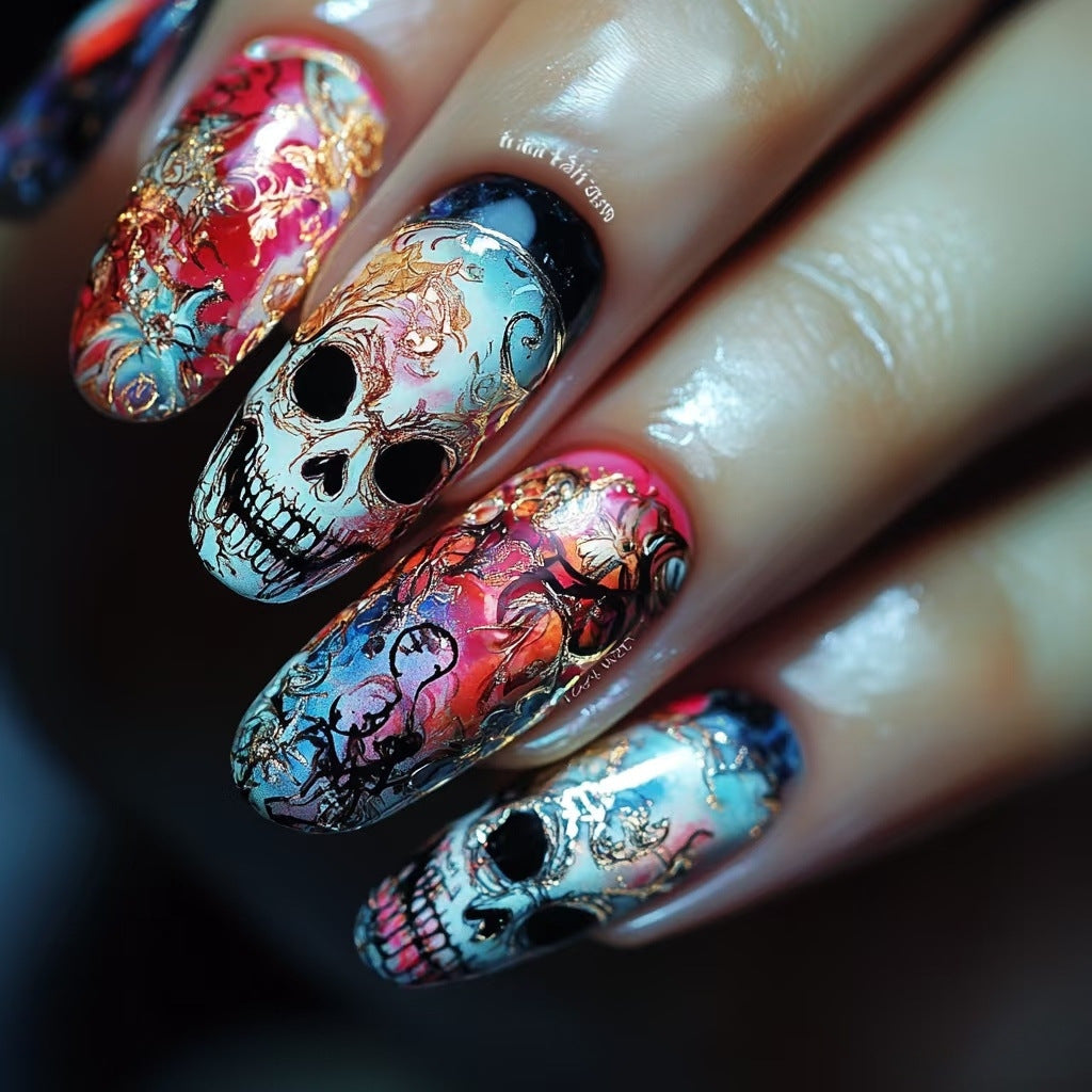 Art Nails In Creative Halloween Design Kalsten