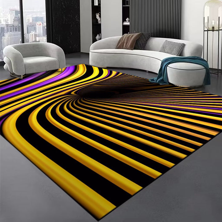 Modern Optical Illusion Area Rug Kalsten
