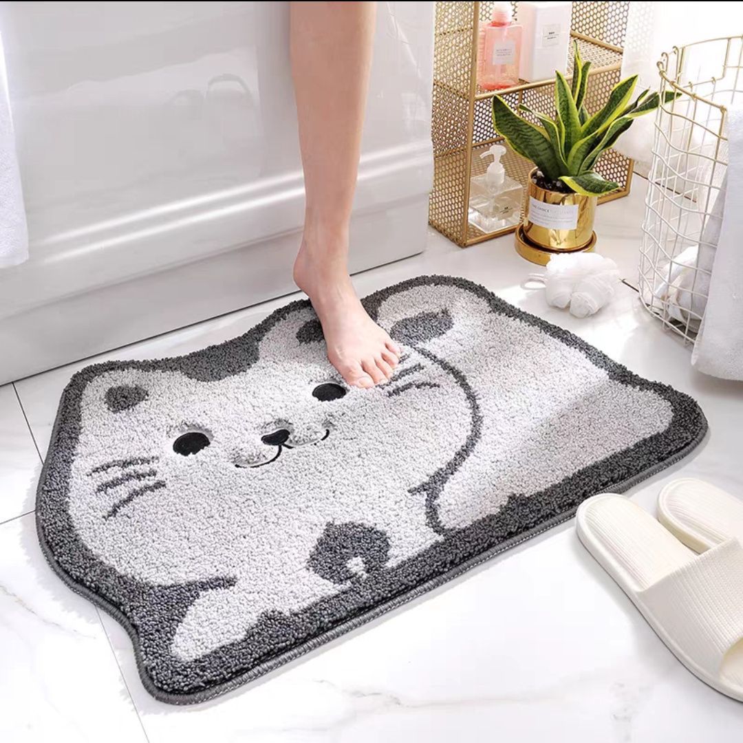 Whale-Themed Bathroom Mat