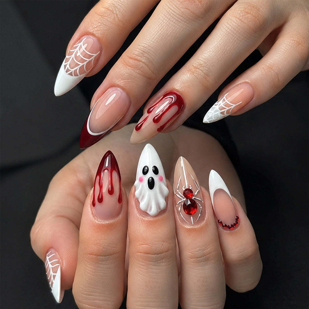Halloween inspired art nail set Kalsten