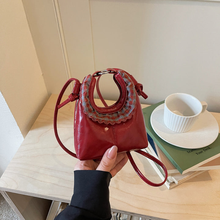 WoStylish Handcrafted Leather Bucket Bag Kalsten