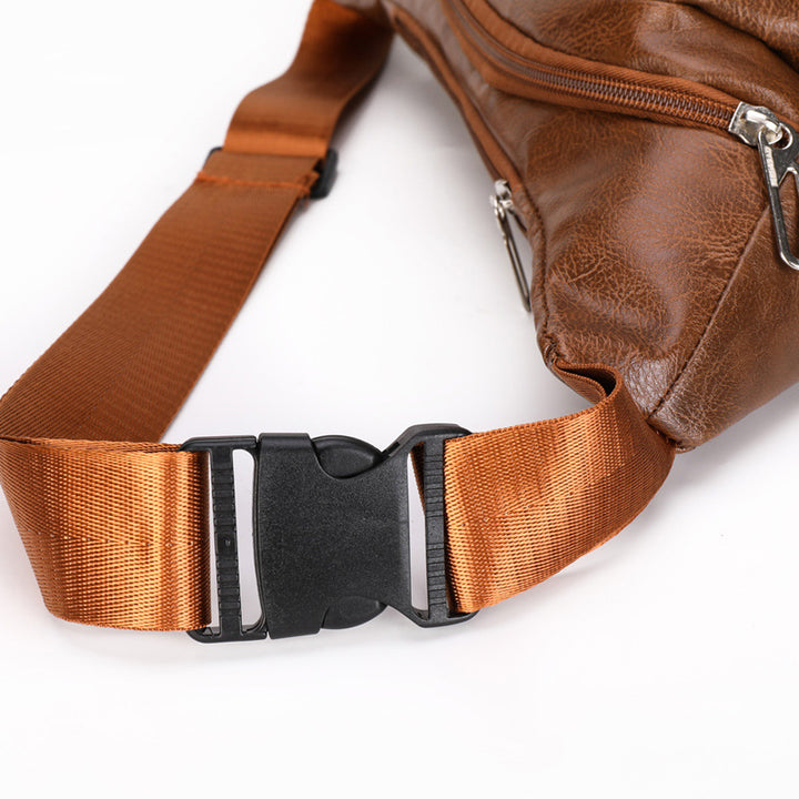 Casual Leather Fanny Pack