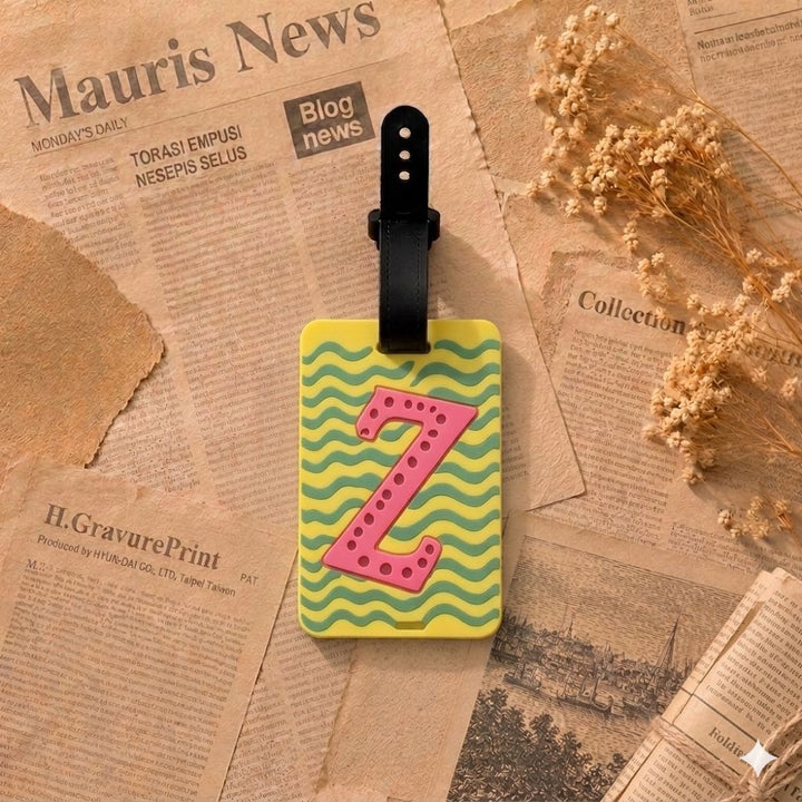 Personalized Alphabet Luggage Tag Kalsten
