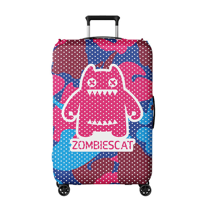 Unisex Hard-shell suitcase with cheerful pirate motif Kalsten