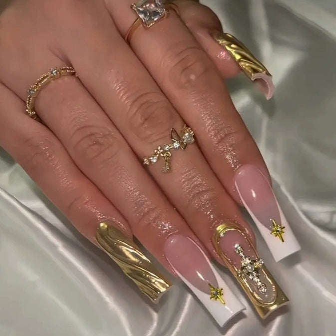 Extravagant Decorative Acrylic Nail Art Enhancements Kalsten