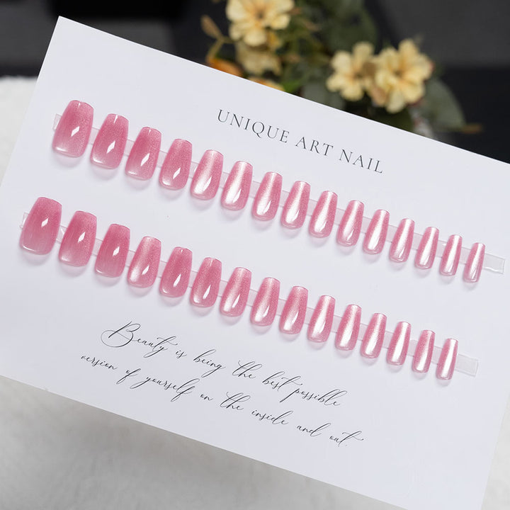 Glossy Acrylic Press-On Nail Set