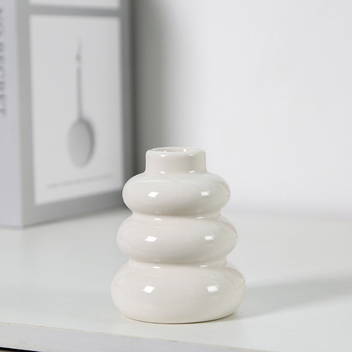 Decorative Ceramic Flower Bud Holder Kalsten