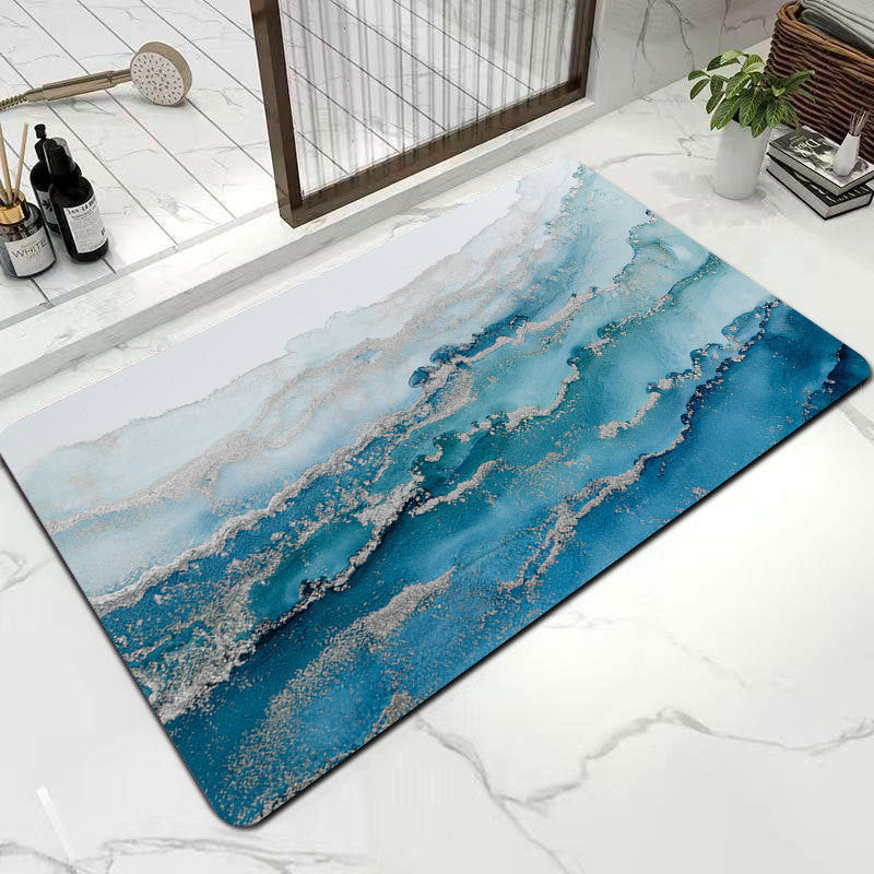 Artistic Abstract Area Mat Kalsten