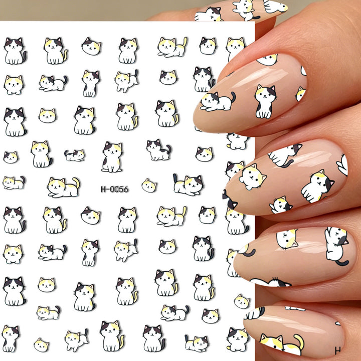 Cute Dog-Themed Nail Art Stickers