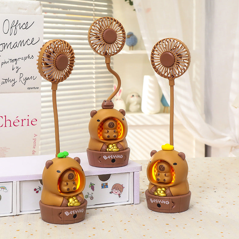 Women's Portable Mini Fan in Cute Bear Design Kalsten