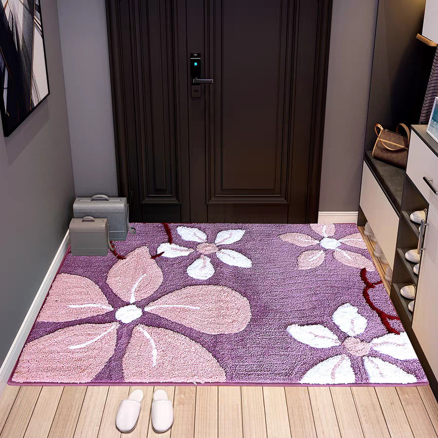Stylish Floral Patterned Area Rug Kalsten