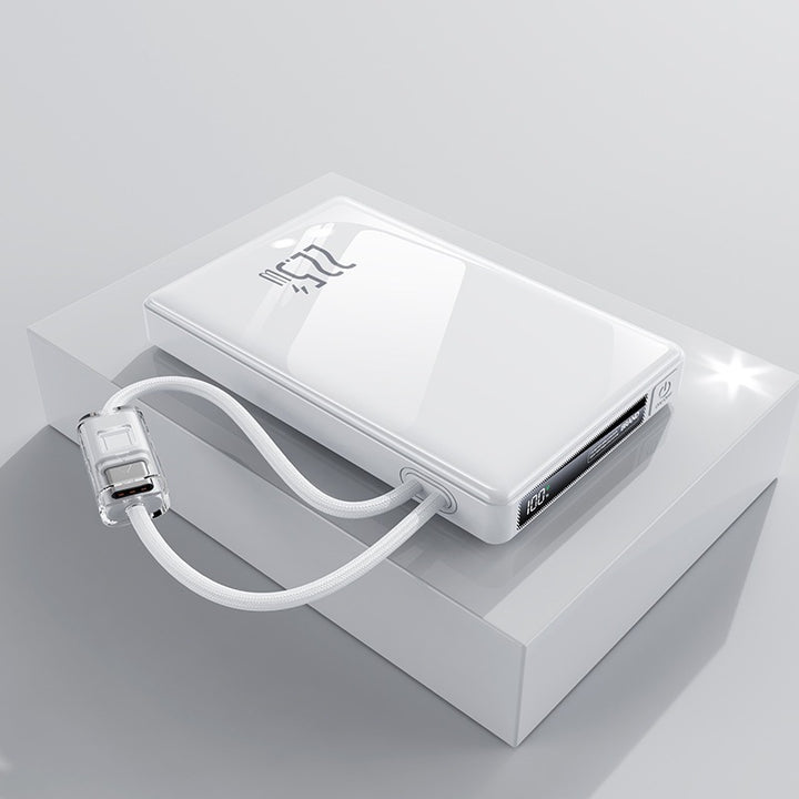 Portable power bank with multifunctional fast charging connector Kalsten