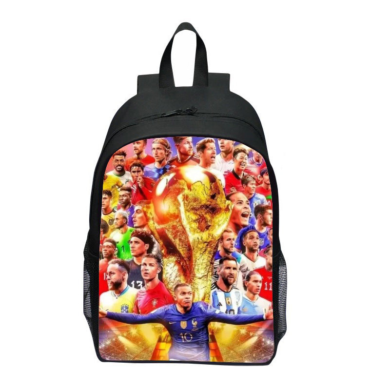 Sporty backpack with Wm trophy design Kalsten