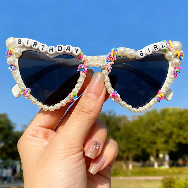 Playful Themed Cat-Eye Sunglasses Kalsten