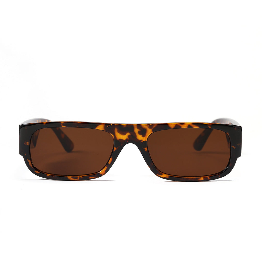 Women's stylish vintage sunglasses with transparent frame and lightly tinted lenses Kalsten