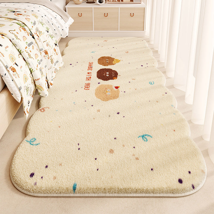 Cute Cartoon Monster Area Rug for Home
