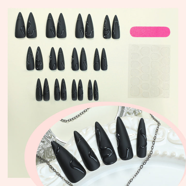 Nail art set with glittering crystal embellishments Kalsten