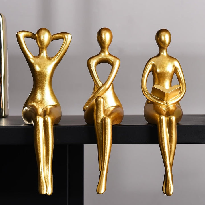 Modern Abstract Figurine Set Kalsten