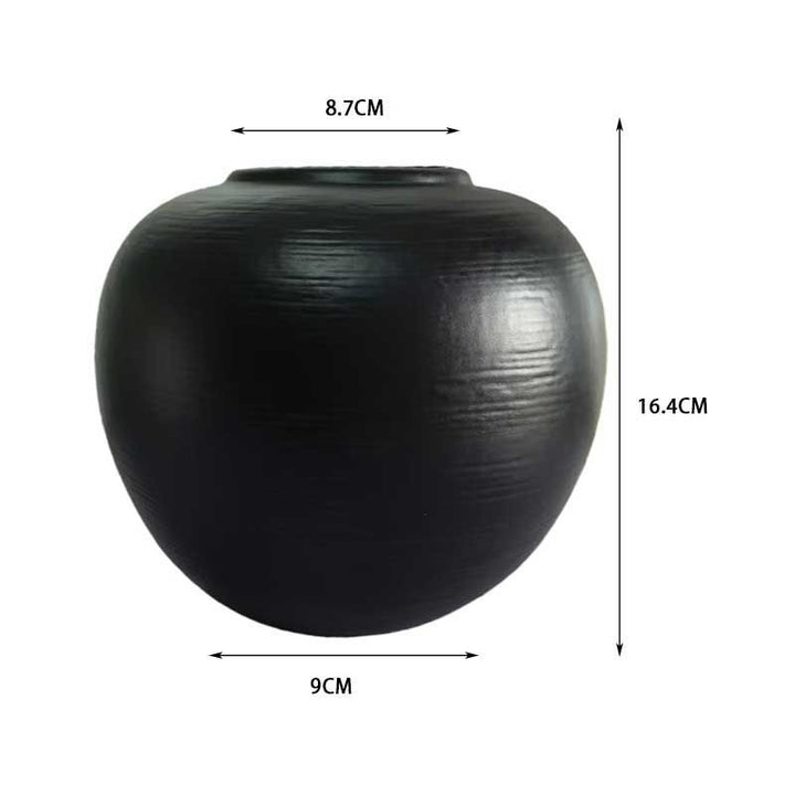 Elegant Textured Ceramic Vase Kalsten
