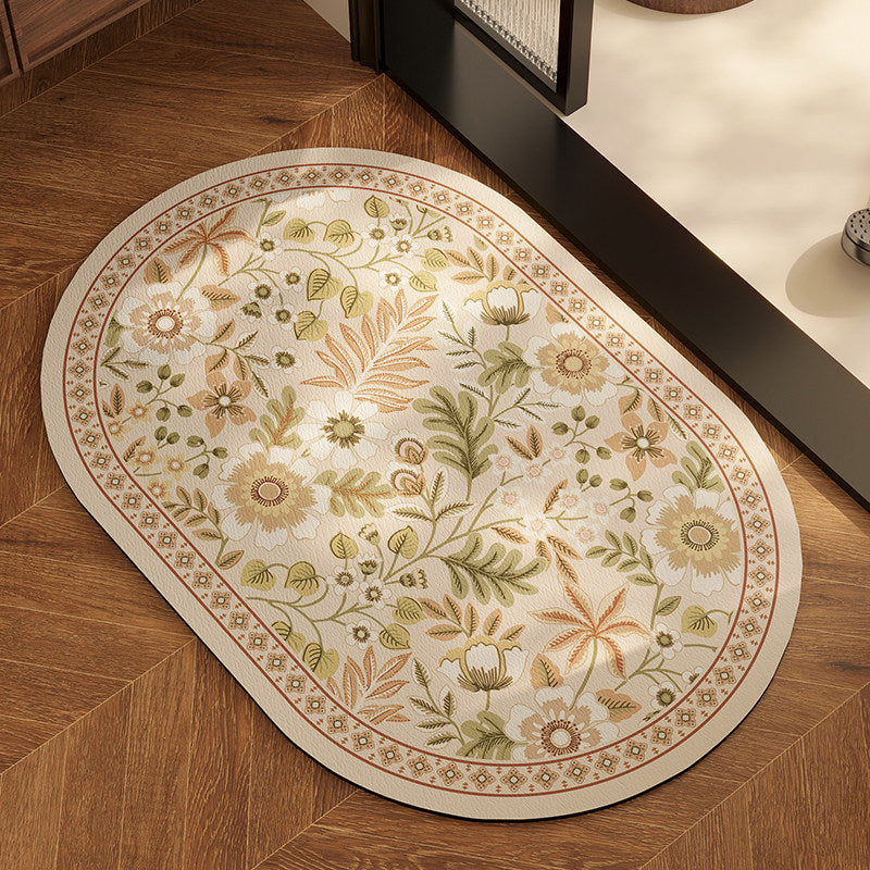 Decorative Floral Area Rug
