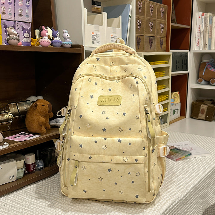 Stylish Star-Patterned Backpack Kalsten 1791205059