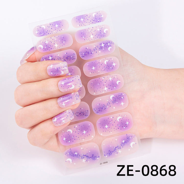 Artistic Marble Nail Wraps