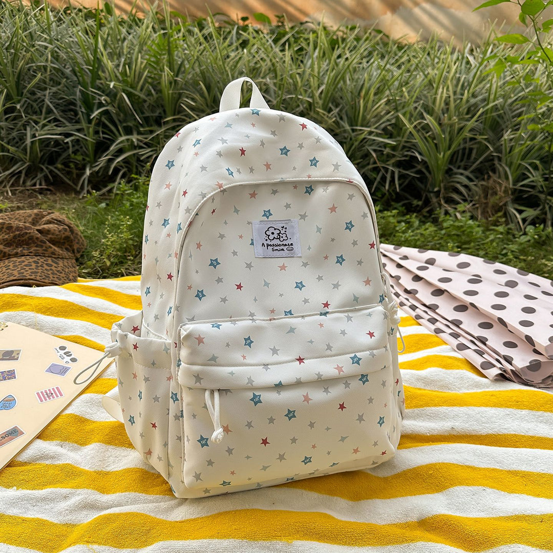 Star-Patterned Multi-Functional Backpack Kalsten