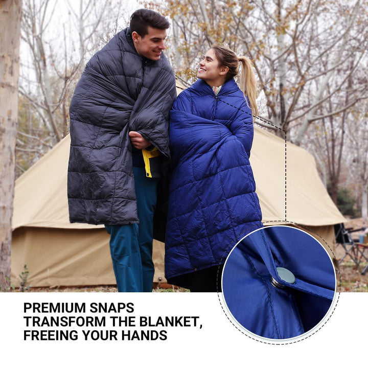 Women's winter blanket with eco-friendly filling Kalsten