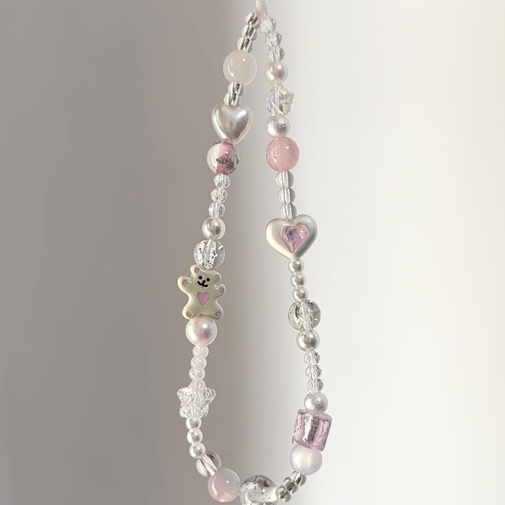 Decorative Beaded Charm Lanyard Kalsten 1790135074