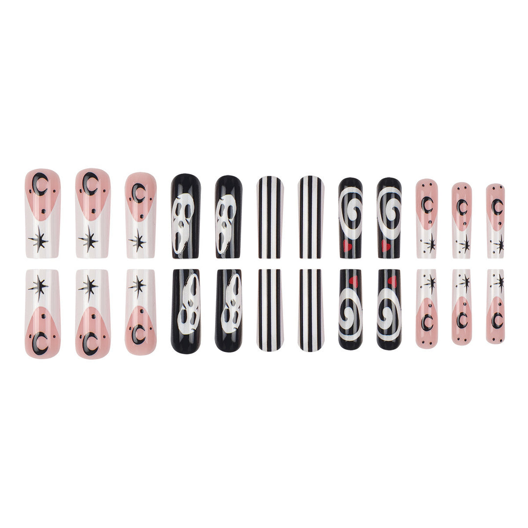 Artistic Themed Press-On Nail Set Kalsten