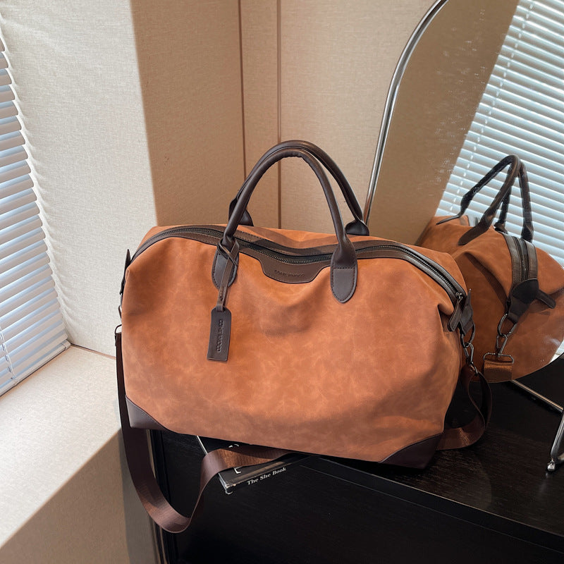 Premium Leather Travel Duffle