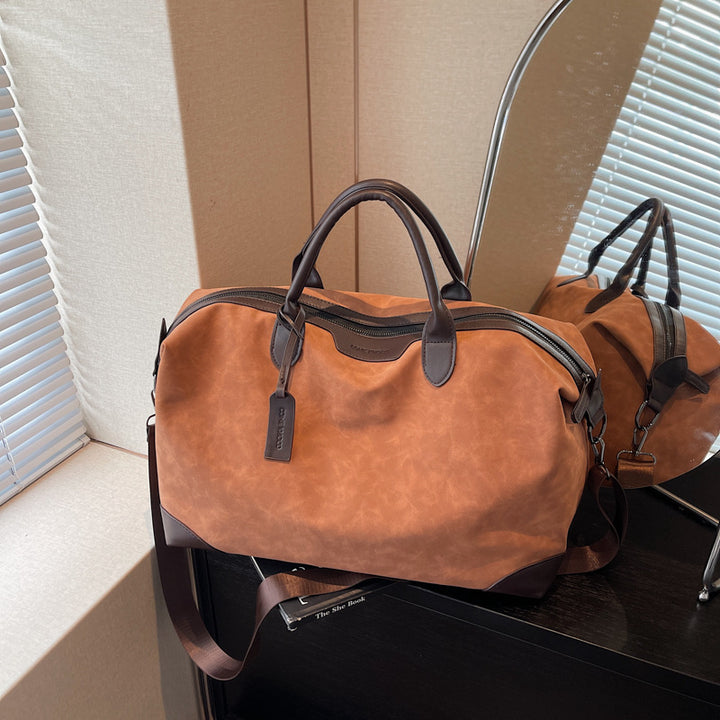Premium Leather Travel Duffle