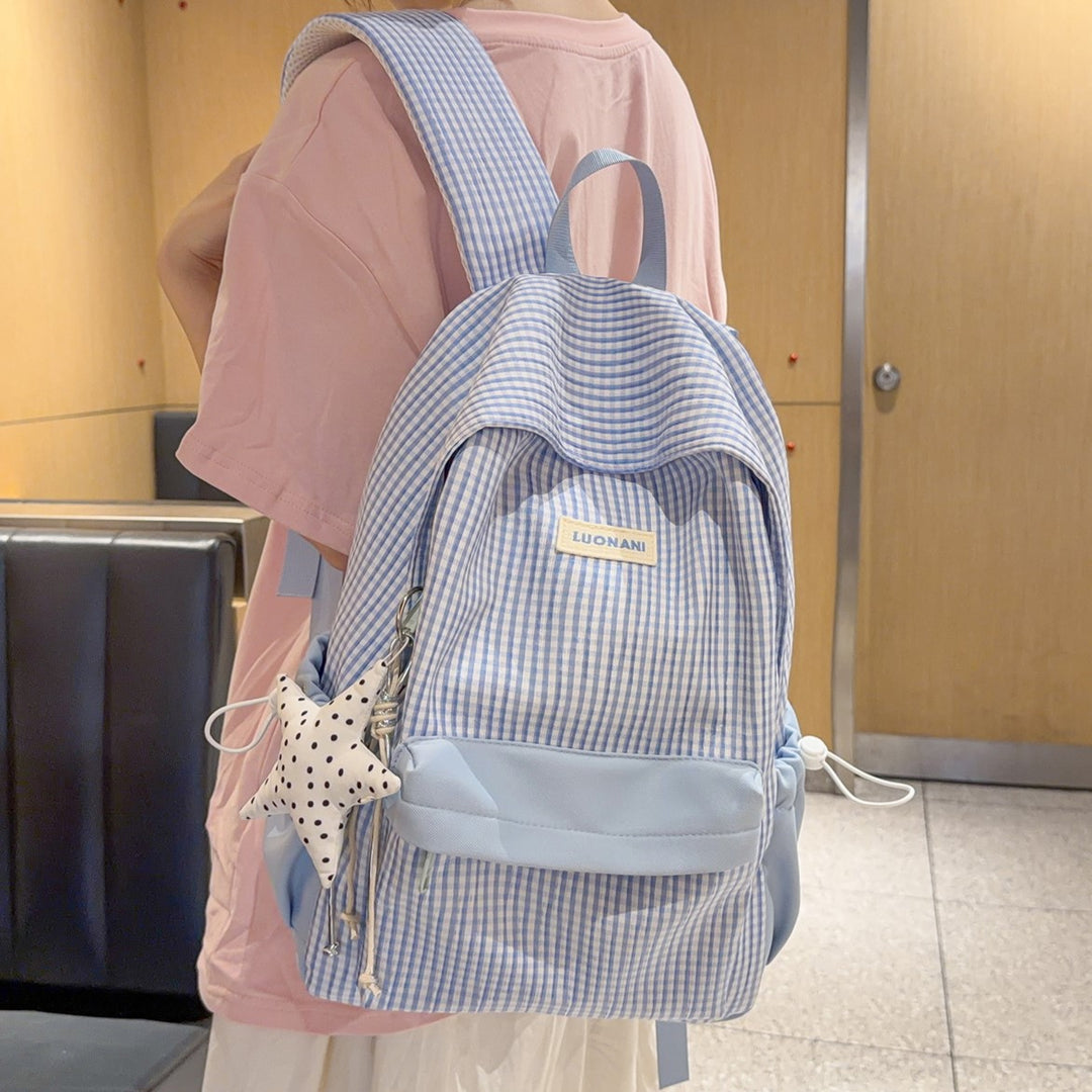 Stylish Striped Backpack Kalsten