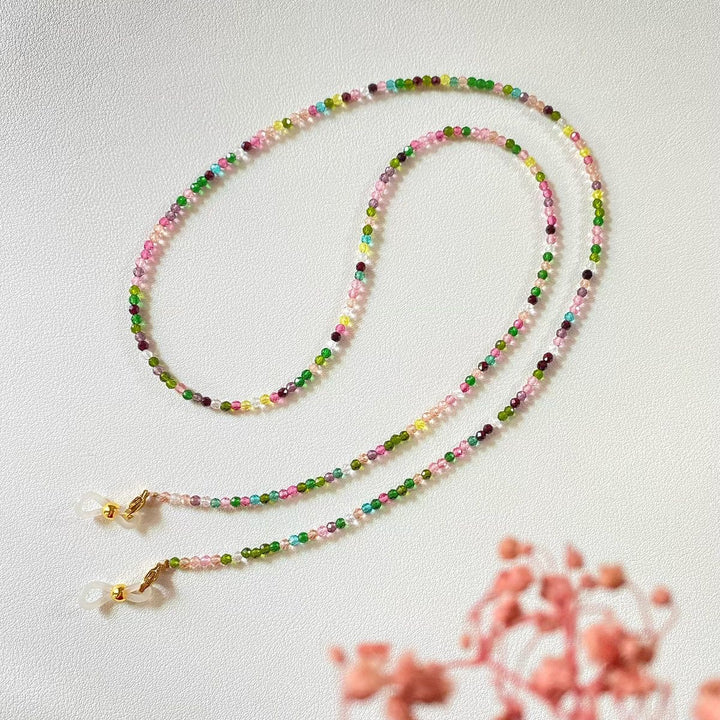 Colorful crystal necklace Kalsten