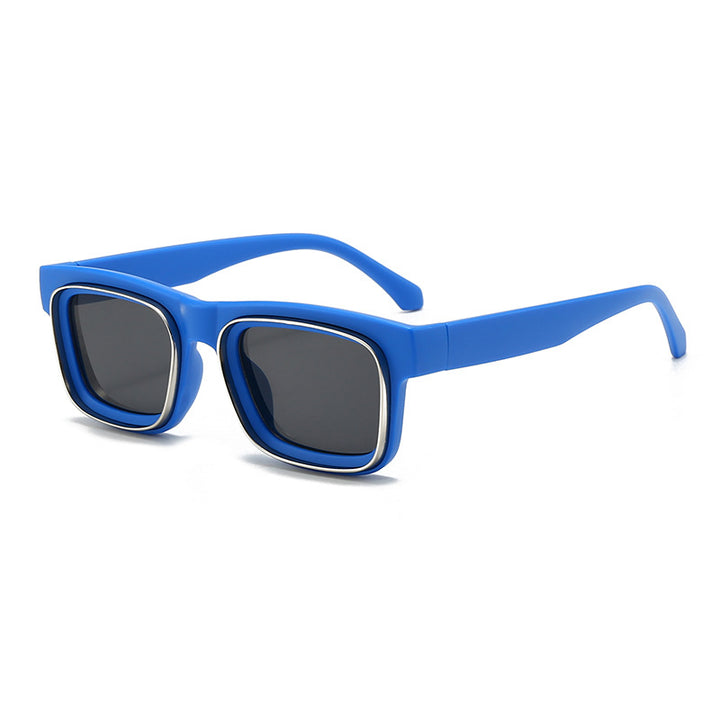 Women's fashionable square sunglasses with contrasting frame Kalsten