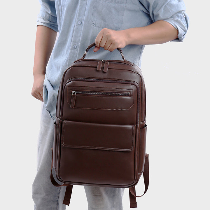 Executive Leather Backpack Kalsten