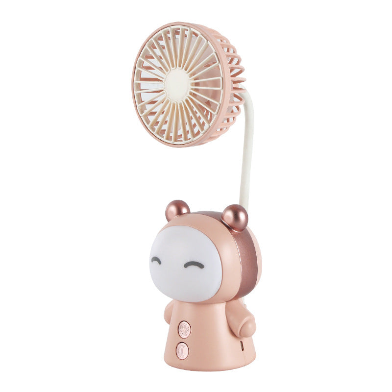 Ladies Portable Hand Fan with Flexibly Adjustable Head Kalsten