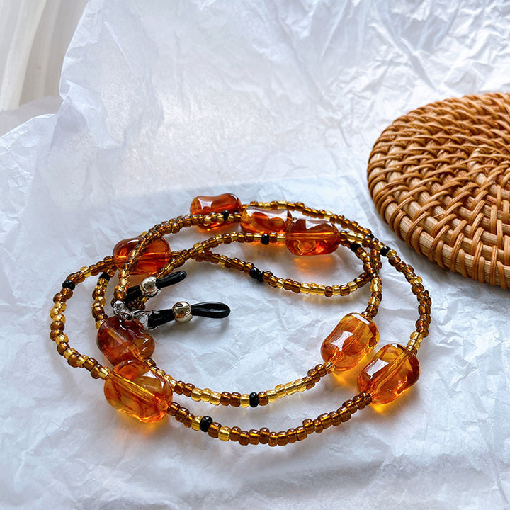Elegant ribbon with artificial resin details Kalsten