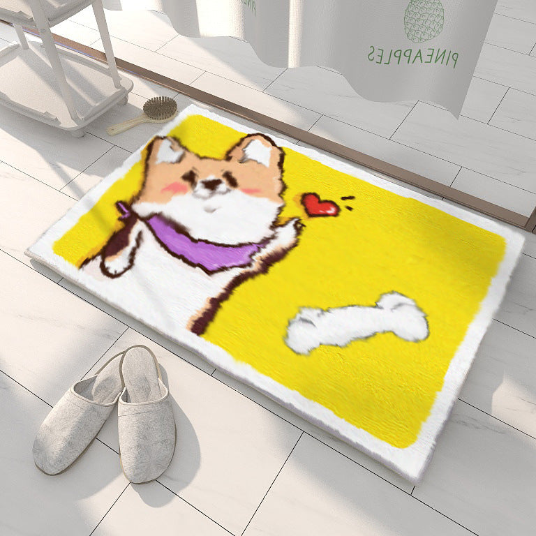 Decorative Rainbow Area Mat