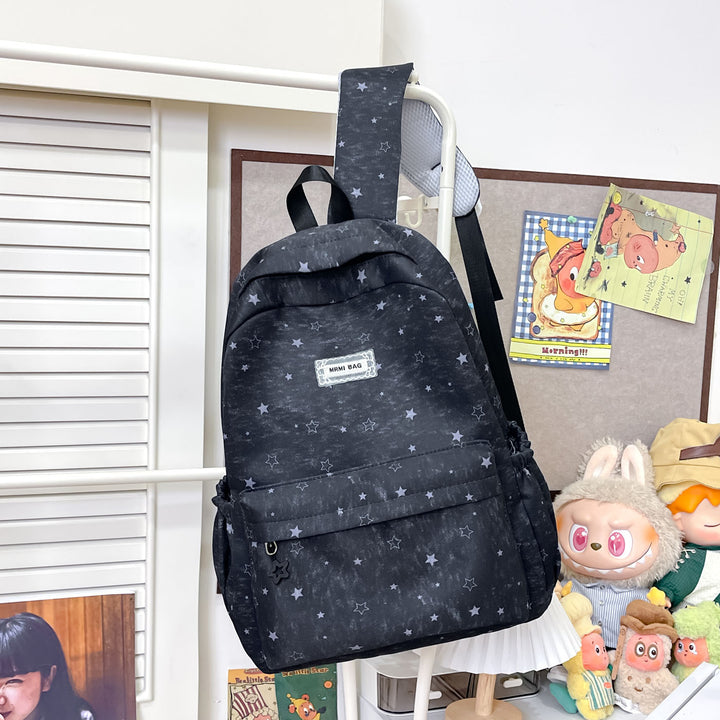 Star-Patterned Casual Backpack Kalsten