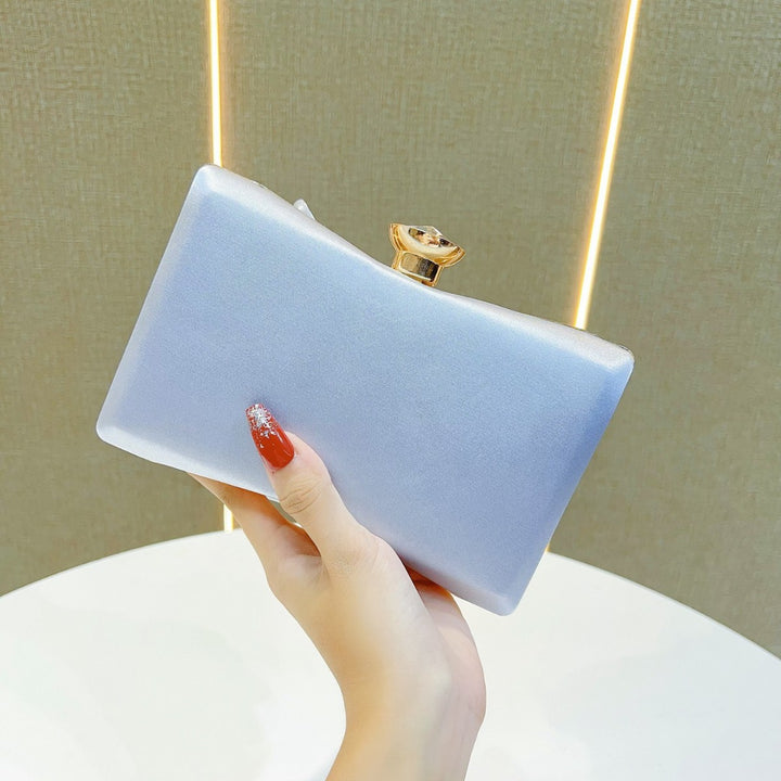 Elegant Satin Evening Clutch