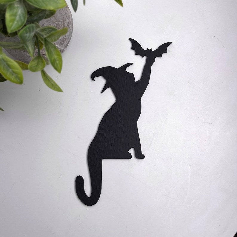 Whimsical Cat Decorative Wall Art