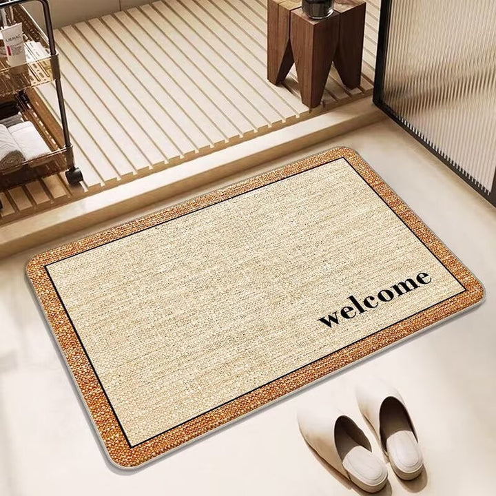 Butterfly-Inspired Decorative Bath Mat Kalsten