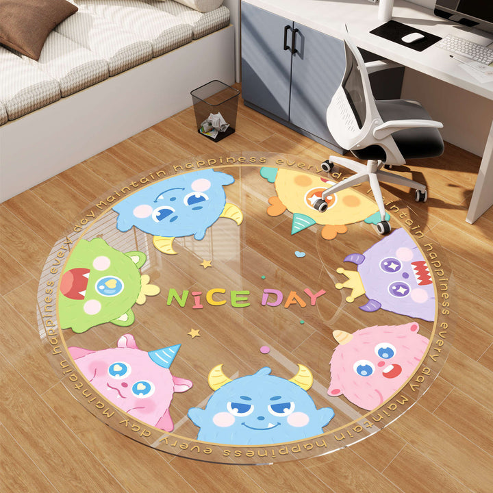 Playful Cartoon Area Rug
