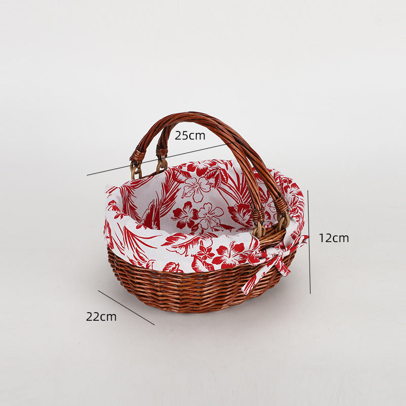 Decorative Rattan Basket