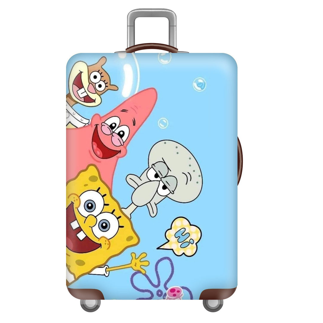 Unisex hard shell suitcase with colorful cartoon design Kalsten