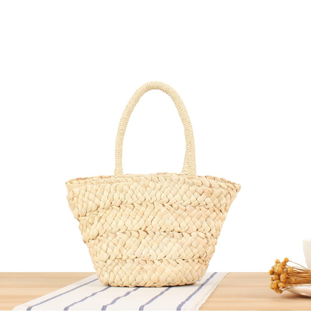 Handbag Made of Natural Woven Material Kalsten
