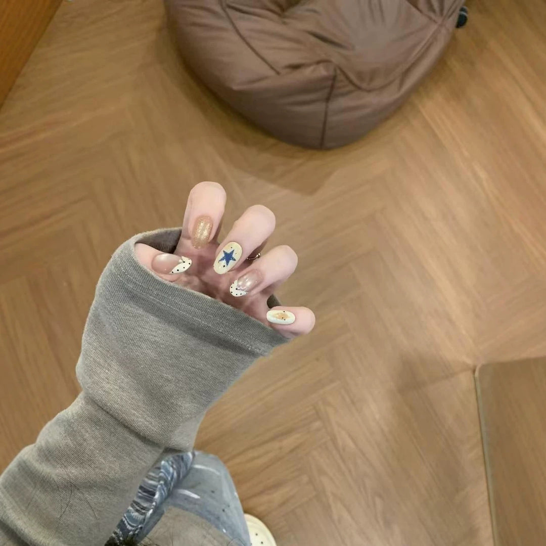 Decorative Themed Press-On Nail Art