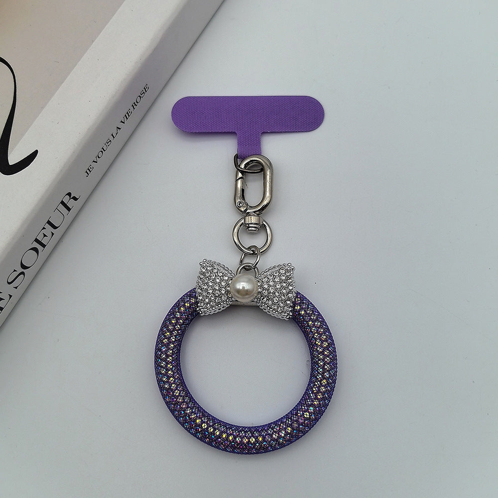 Elegant Rhinestone Bow Keychain Kalsten