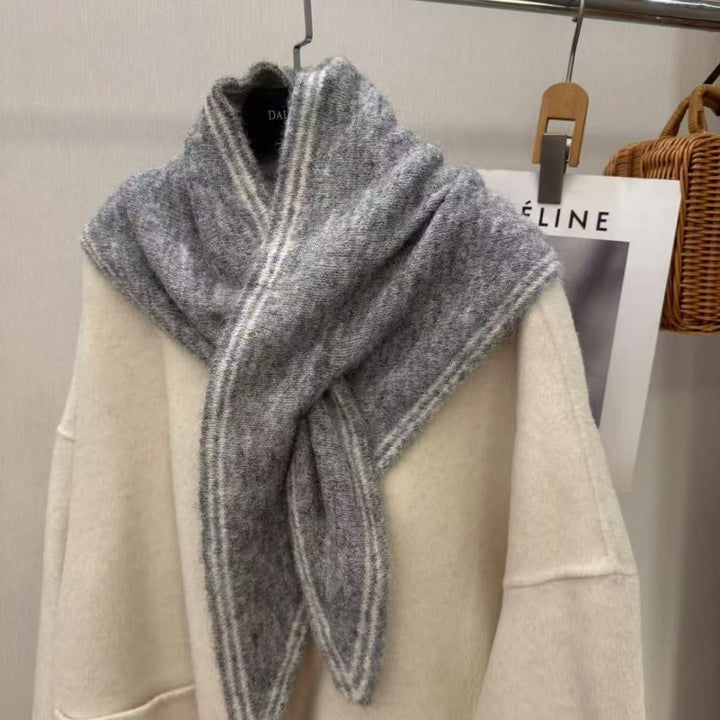 Cozy Knit Shawl Scarf Kalsten